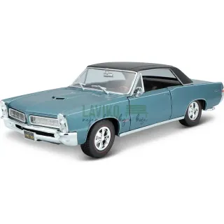 Maisto - 1965 Pontiac GTO, metal modrá, 1:18