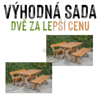 VÝHODNÁ SADA - 2x Zahradní sestava DIMA