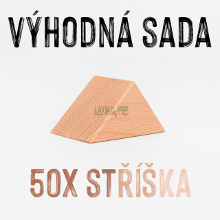 VÝHODNÁ SADA - ČESKÁ KOSTKA - 50x Stříška